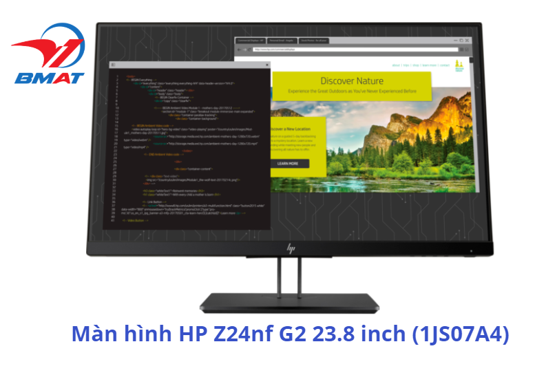 Màn hình HP Z24nf G2 23.8 inch (1JS07A4)
